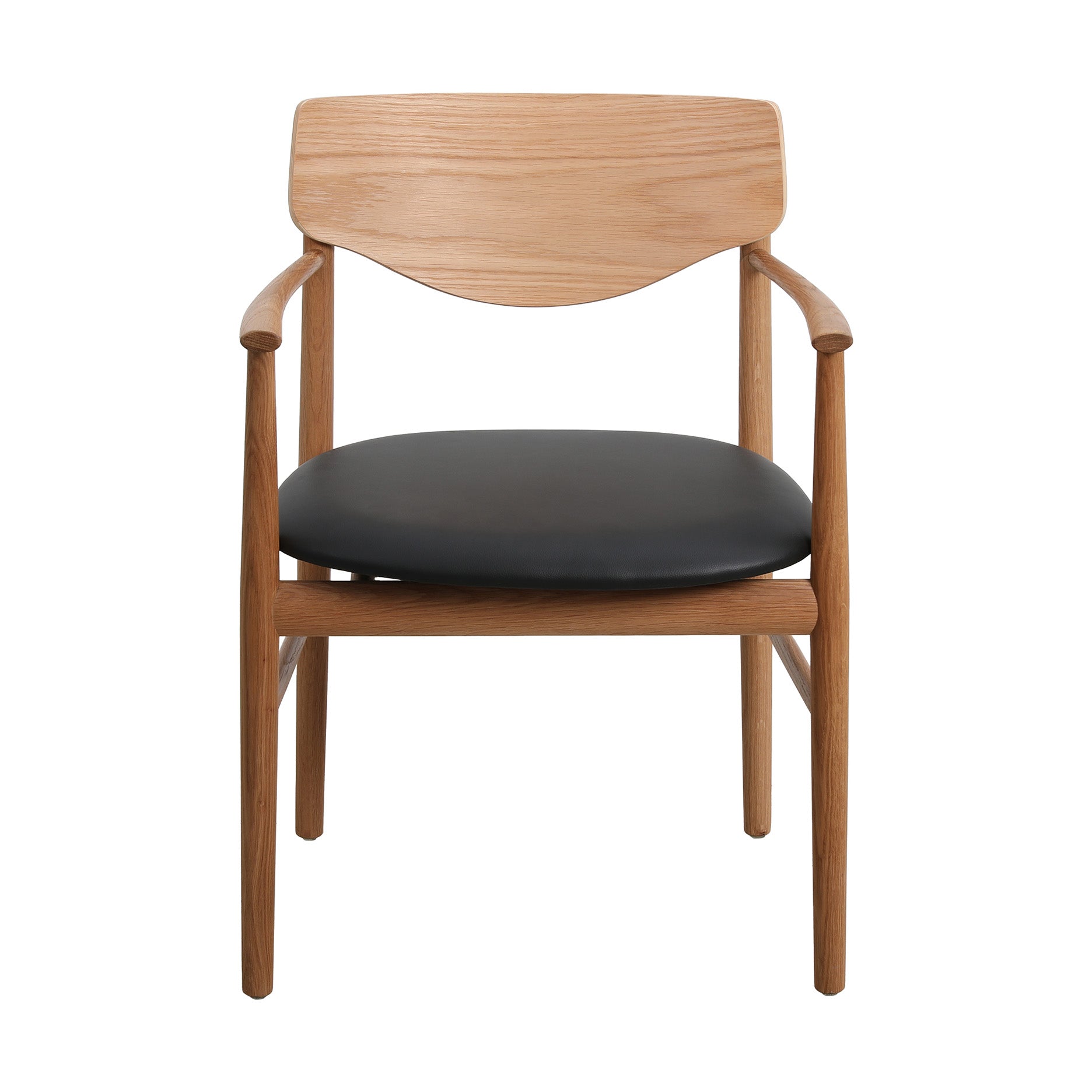 Celeste Esszimmerstuhl mit Armlehnen - Leder